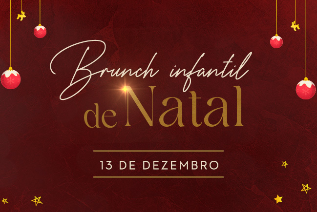 Banner promocional almoço de Natal do Grand Hyatt Rio de Janeiro