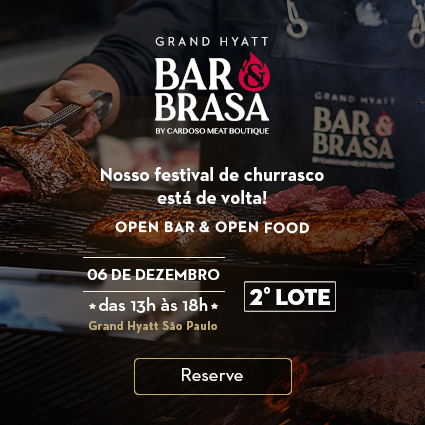 banner festival de churrasco 2026 no renomado hotel 5 estrelas Grand Hyatt São Paulo